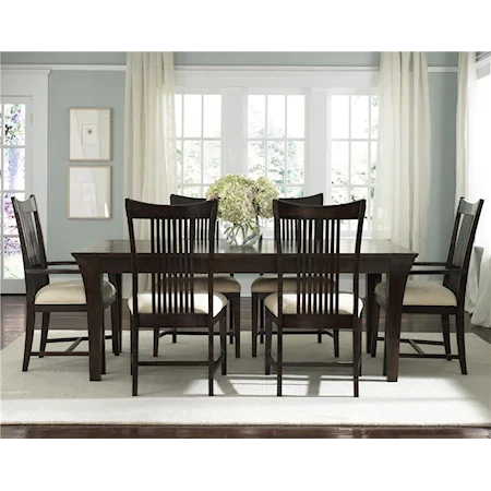 Rectangular Dining Table & Chair Set